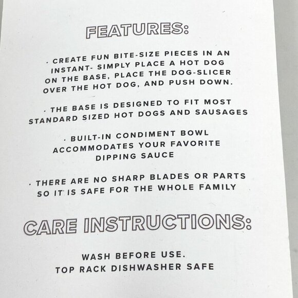 NWT Target Dachshund Hot Dog Slicer Condiment Bowl Kids Snacks - Picture 6 of 6